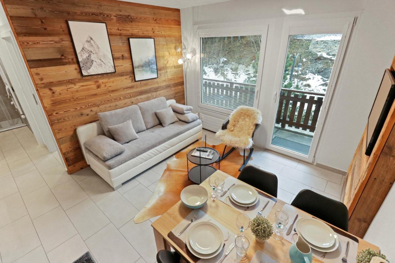 Appartement En Plein Centre De Crans Montana Luaran gambar