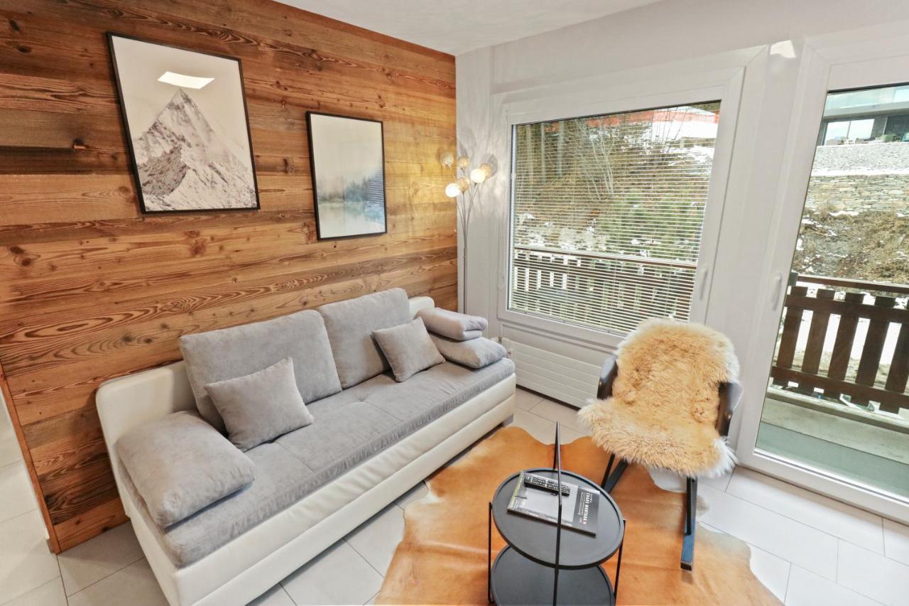 Appartement En Plein Centre De Crans Montana Luaran gambar
