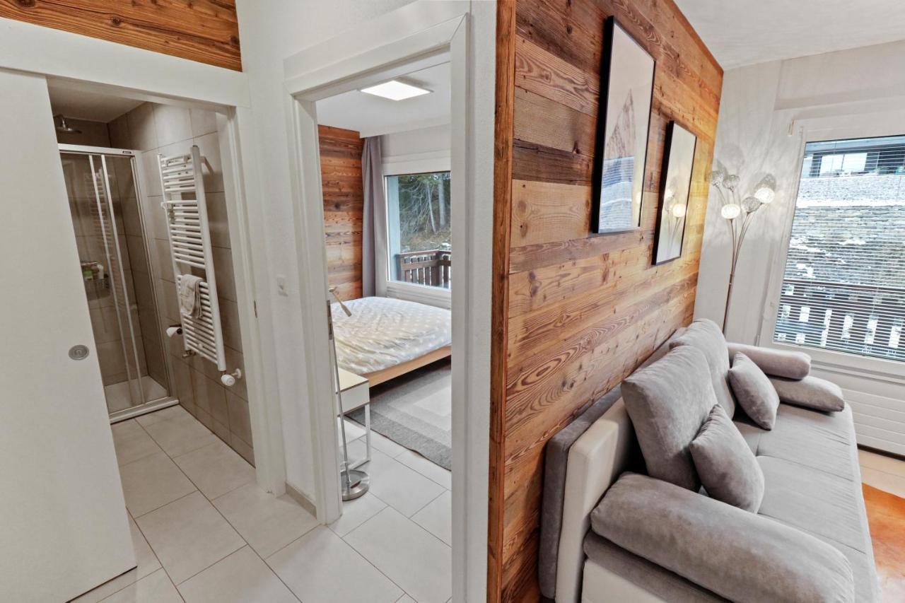 Appartement En Plein Centre De Crans Montana Luaran gambar