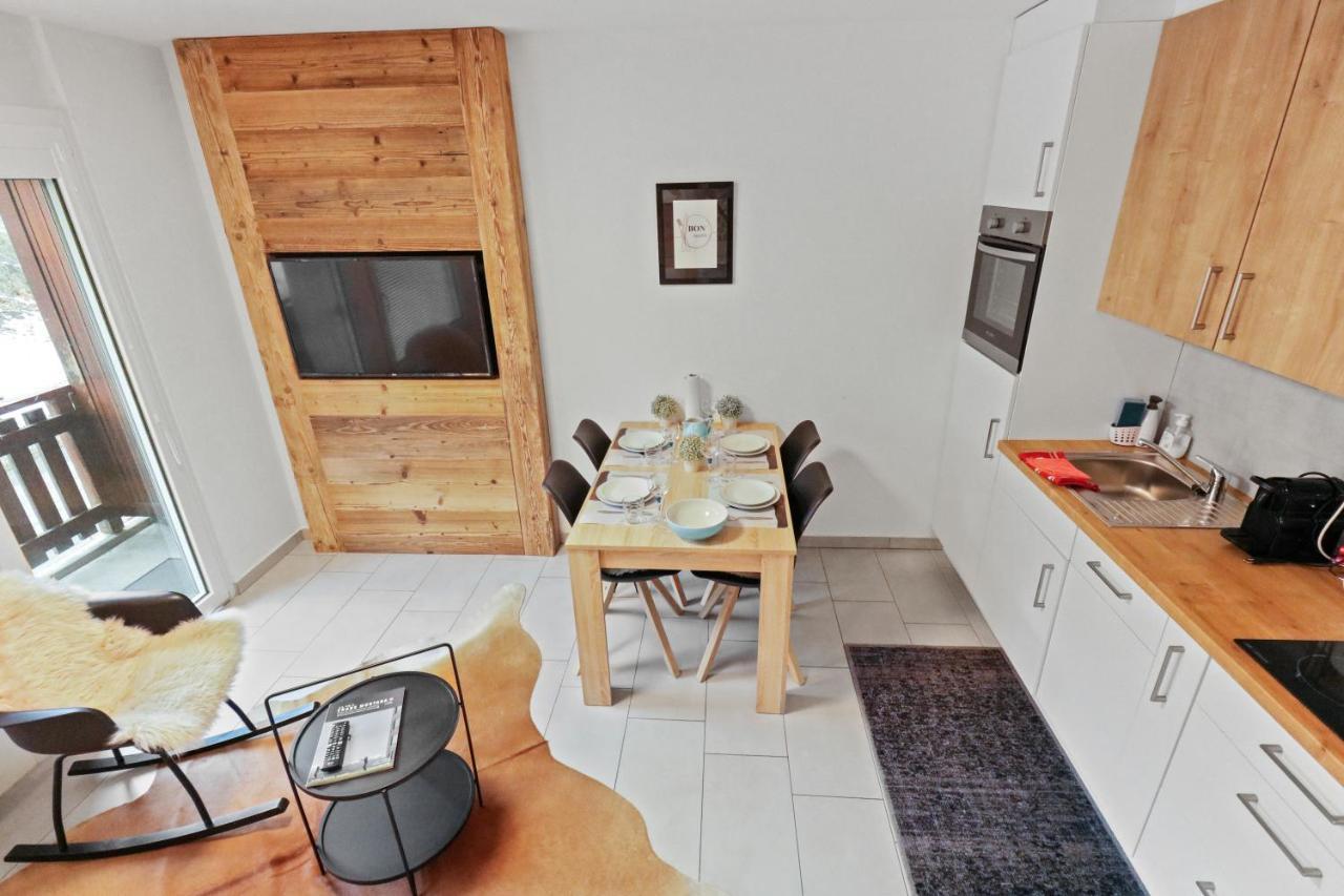 Appartement En Plein Centre De Crans Montana Luaran gambar