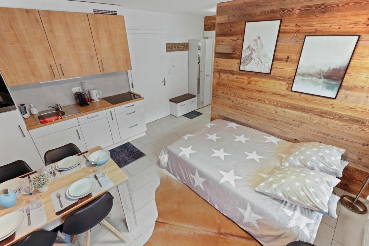 Appartement En Plein Centre De Crans Montana Luaran gambar